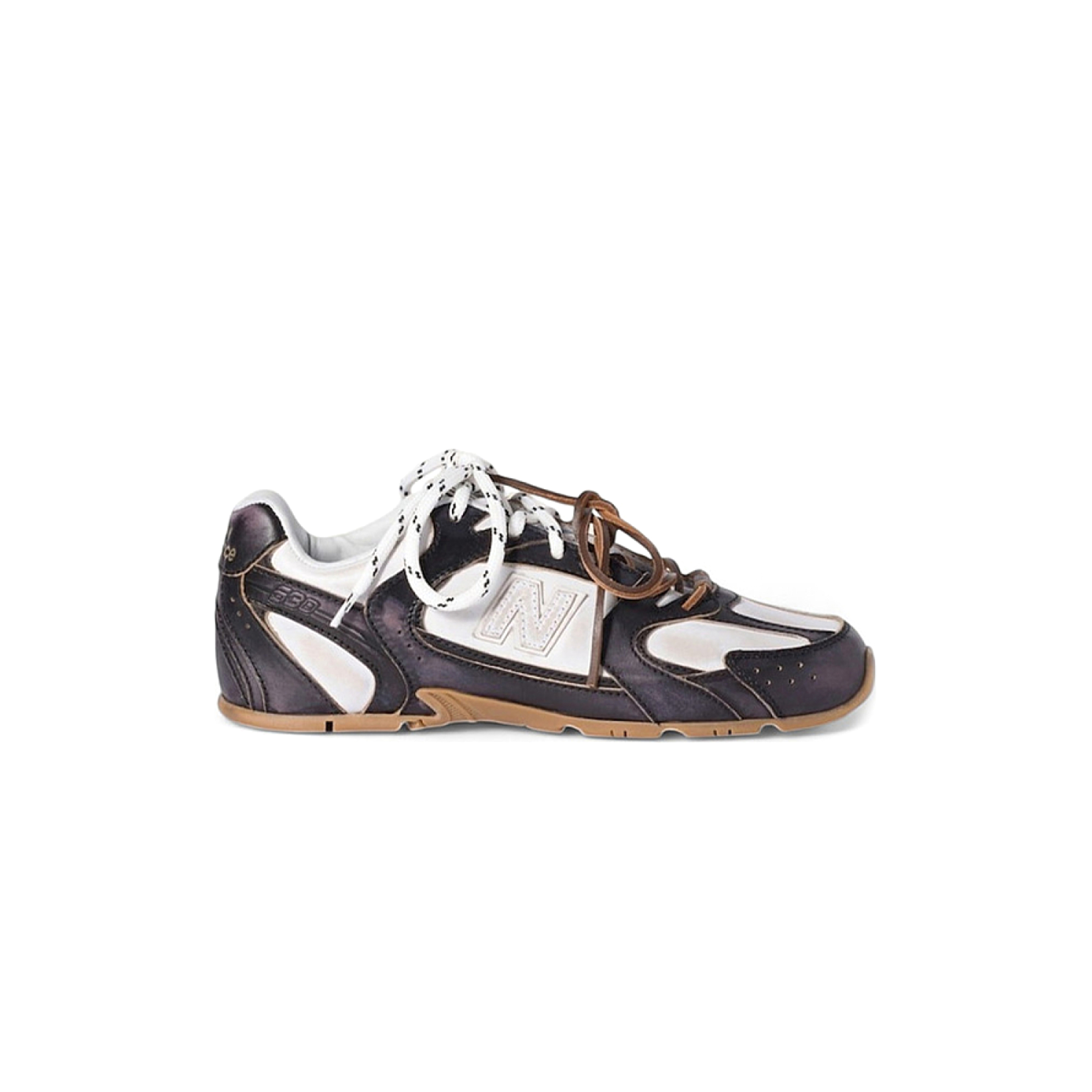 MIU MIU X NEW BALANCE 530 LEATHER SNEAKERS 5E165E MIU MIU X NEW BALANCE 530 LEATHER SNEAKERS 5E165E